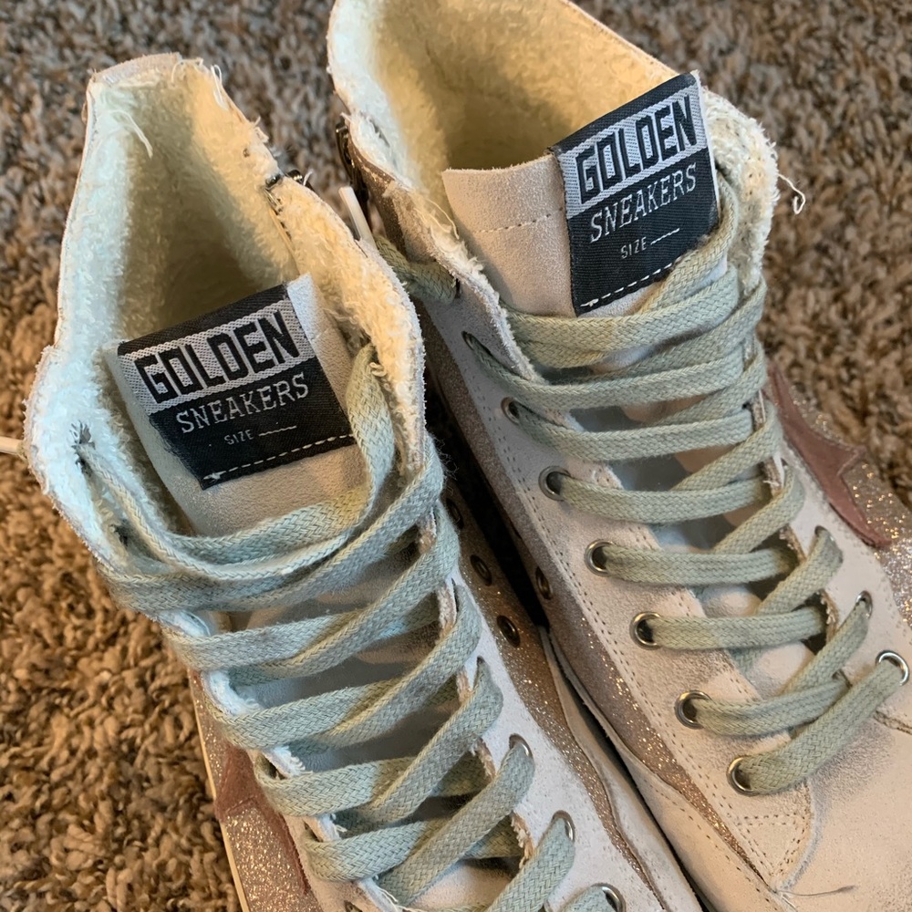 Golden Sneakers